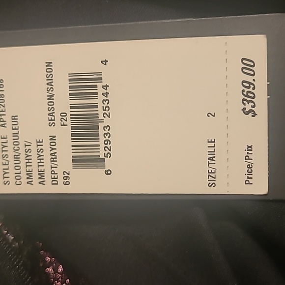 NEW WITH TAG ADRIANNA PAPELL GOWN - Picture 8 of 8